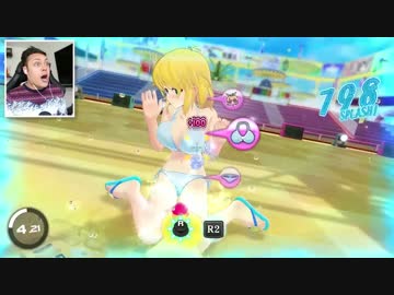 外国人が閃乱カグラをプレイ実況してみた