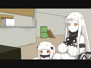 【艦これ】　深海棲艦「Wassup？」　【手描き】
