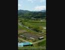 [旅行]塩尻洗馬にて崖の上から田園を見るだけの30秒
