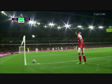 プレミアリーグ34節延期分　Arsenal vs Sunderland
