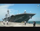 海上自衛隊の護衛艦も参加したシンガポール国際観艦式2日目の軍艦展示