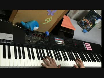 【夢想夏郷第3話ED】螺旋を描く蝶 FULLを弾いてみた【ピアノ】