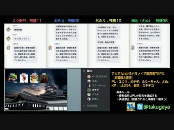 卓げ屋でアホパラやってみた お姫様と密書 Part１ ニコニコ動画