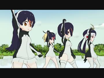 【MMDけもフレ】 PPPが一騎当千 【モデル配布】