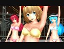 【東方MMD】WAVE【東方信号機トリオ(こぁ・アリス・天子)】