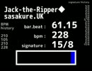 Jack-the-Ripper◆ 拍子解説