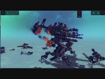 besiegeで、アーマードコアっぽいものできた１５