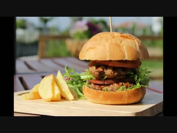 まかない飯　第４弾　ダブル照り焼きバーガー