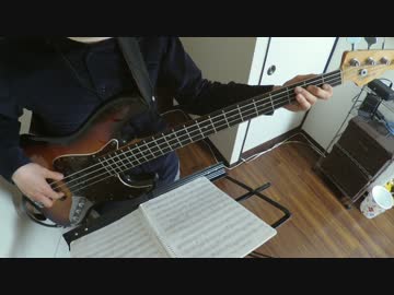 チェッカーズ「Blue Moon Stone」ベース弾いてみた