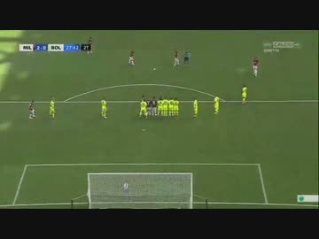 本田圭佑のゴール（5.21 セリエA第37節）