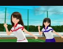 【MMD】テニスウェアのてとらさんで「恋愛デコレート」（カメラ配布）