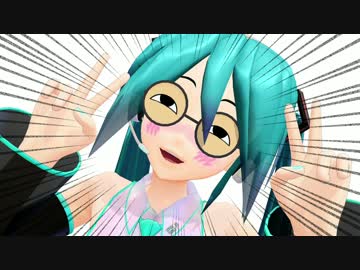 ミクさんが眼鏡かけて踊るだけ「musiClock」