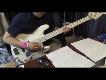 【ベース】Catch the moment（LiSA） オッサンがスラップで演奏してみた