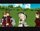 MMDドラマ（God and Generalsの練兵シーン）