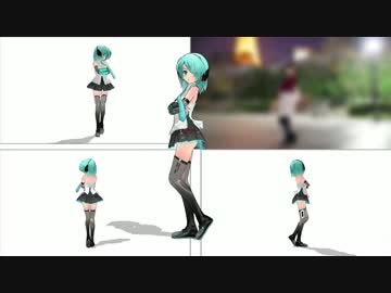 【カメラ固定】ミクで「未来景イノセンス」【比較】