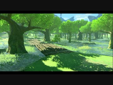 ハイラルの景色を眺める動画【ラネール地方】
