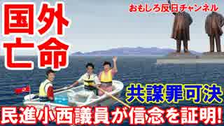 【民進党の小西議員が信念を証明】 改正案が可決！国外亡命の時が来た！