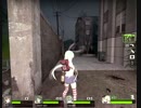 【L4D2】　島風と金剛姉妹でゾンビの町を生き延びる 毒ガス都市編#4