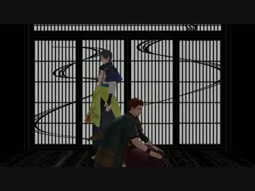 【MMD文アル】徳田先生と幸田先生でHYBRID