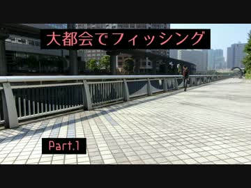 大都会でフィッシング  Part.1 「芝浦運河周辺」