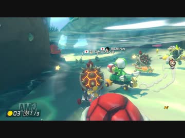 【MK8DX】大規模タッグ二回戦2組　相方:B!KZO