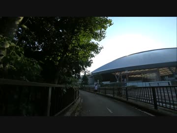 賑やかなメットライフドームの近くを自転車で走ってみた。