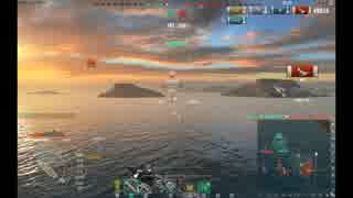 【WoWs】Shiratsuyuで往くランダム戦9【安息の地】