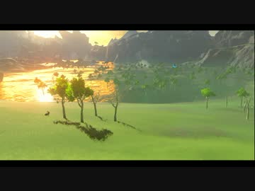 ハイラルの景色を眺める動画【ラネール地方②】