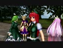【東方MMD紙芝居】門番とにらめっこ