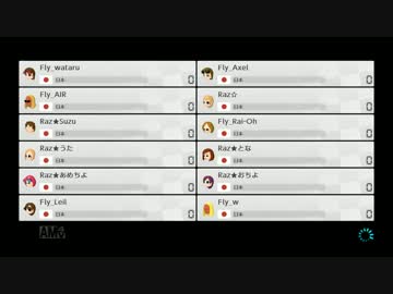 【MK8DX】Fly vs Raz