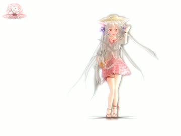 【MMD】夏の銀次郎モデルてすと。[Girls]_18fps