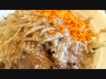 【脂地獄】ジロリアンの油そば(赤坂)／平太周の爆盛油脂麺(西大島)