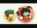 【東方手書きショート】ブチギレ!！れいむちゃん☆427