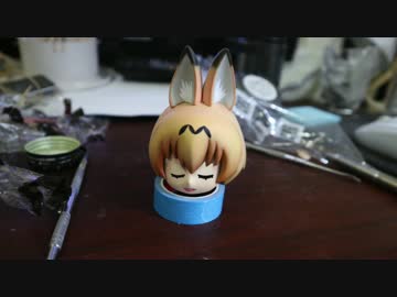 【飼育日記】うちのサーバルちゃんがただまばたきする動画です