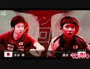世界卓球2017ドイツ大会 【水谷隼 VS 張本智和】 男子シングルス２回戦