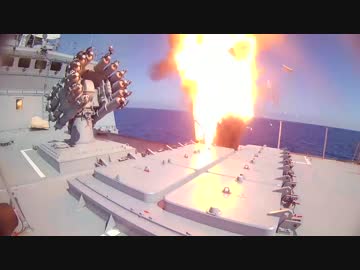 ロシア巡航ミサイル「キャリバー」がシリア反政府組織を攻撃