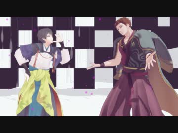 【MMD文アル】徳田先生と幸田先生でハロ／ハワユ