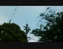 防災無線で公開インタビューする先輩.810kHz
