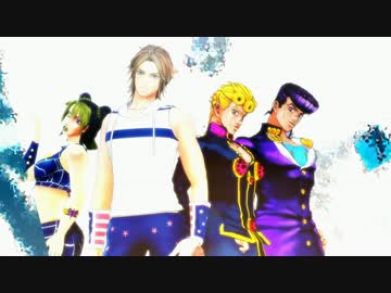 【MMD+手描き】JOJOアイドル企画（part2）