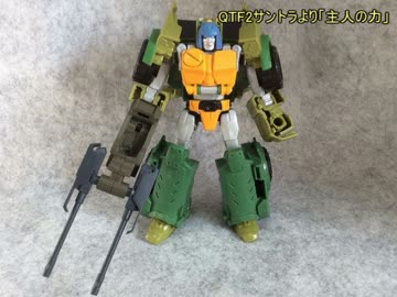 お手軽に作ったLG-EXゴングの胴体を字幕で紹介