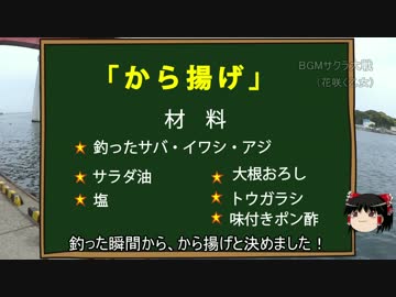 釣った小サバ・小イワシをから揚げにします！