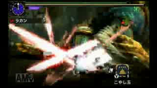 【MHXX】全力杯 ジンオウガ ストライカー双剣 TS動画【04,53,48】