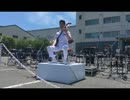 二等海尉の三味線演奏
