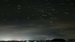 星空タイムラプス