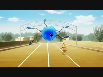 新体力テストに挑戦するサーバルちゃん