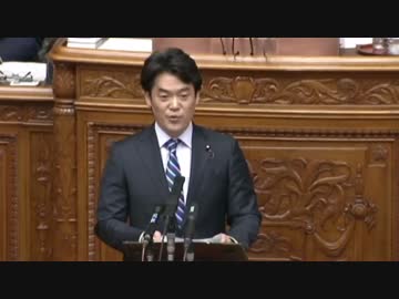 参議院本会議 民進党 小西洋之議員 法務委員長解任決議案賛成討論