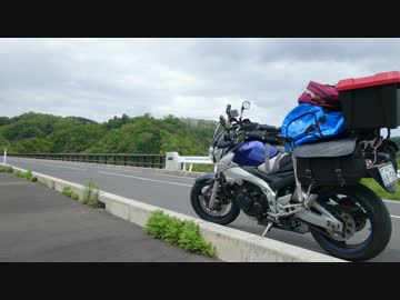 【GSR400】GWキャンプツーリング　キャンプ脱走編