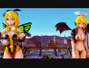 【MMD】Tda妖精リン・小悪魔リン「エンゼルフィッシュ」【Ray-MMD】