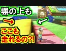 塀の上で走れる場所がまだある！マットも乗れる！マリオカート8DX(88)