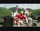 【東方MMD】そばかす式けものっぽい組で『けものフレンズOP（RAB）』